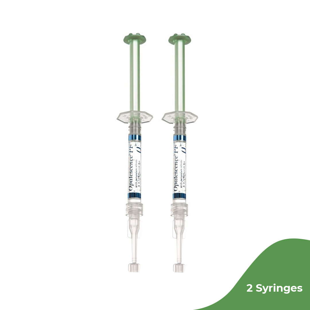 PacDent Kool White Teeth Whitening Gel Syringes – 10%, 15%, 20% – 1.2ml – Made In USA