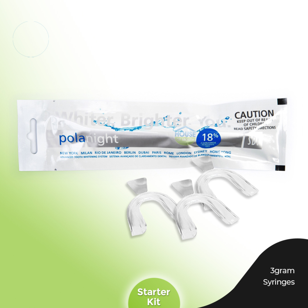 Polanight 18% Carbamide Peroxide Teeth Whitening Gel 3gram ...