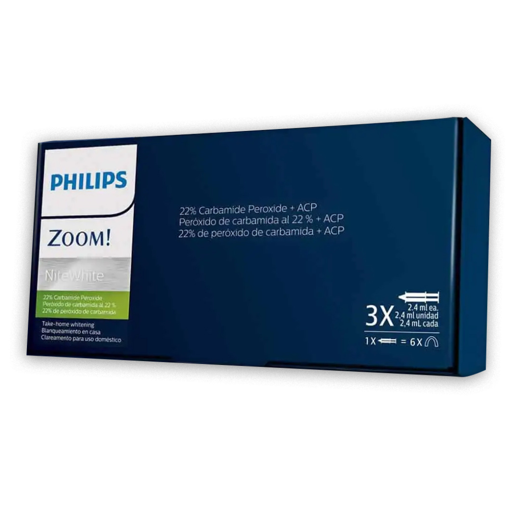 Philips Zoom Nite White 22 Carbamide Peroxide 3x 2.4gram Teeth