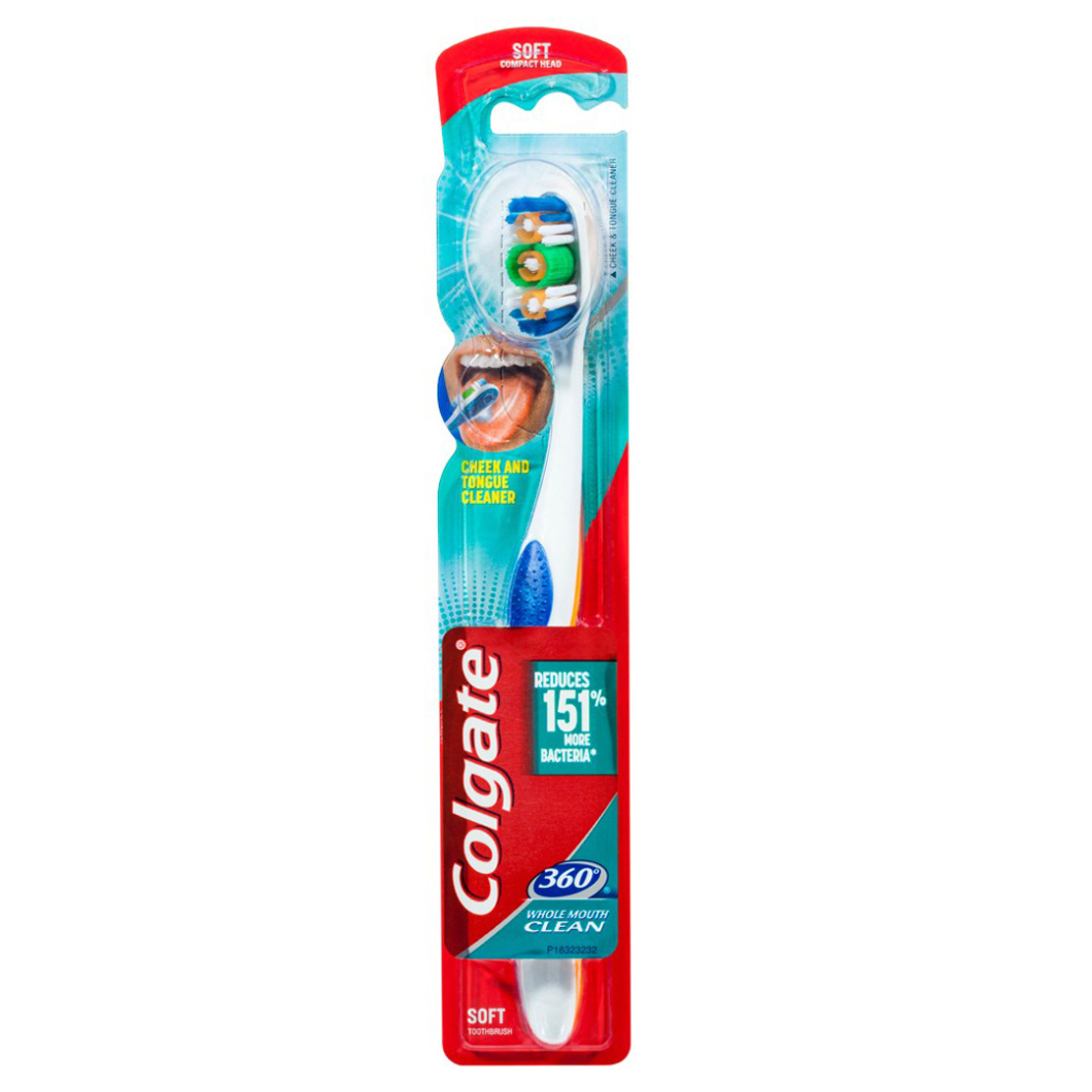 Colgate 360 Whole Mouth Clean Toothbrush The House of Mouth™