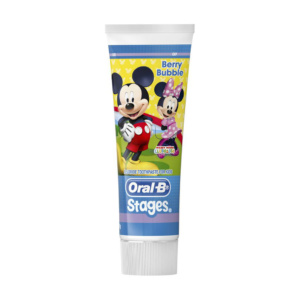 1oral B Mickey Mouse Berry Bubble Toothpaste 92g Tubes Thehouseofmouth