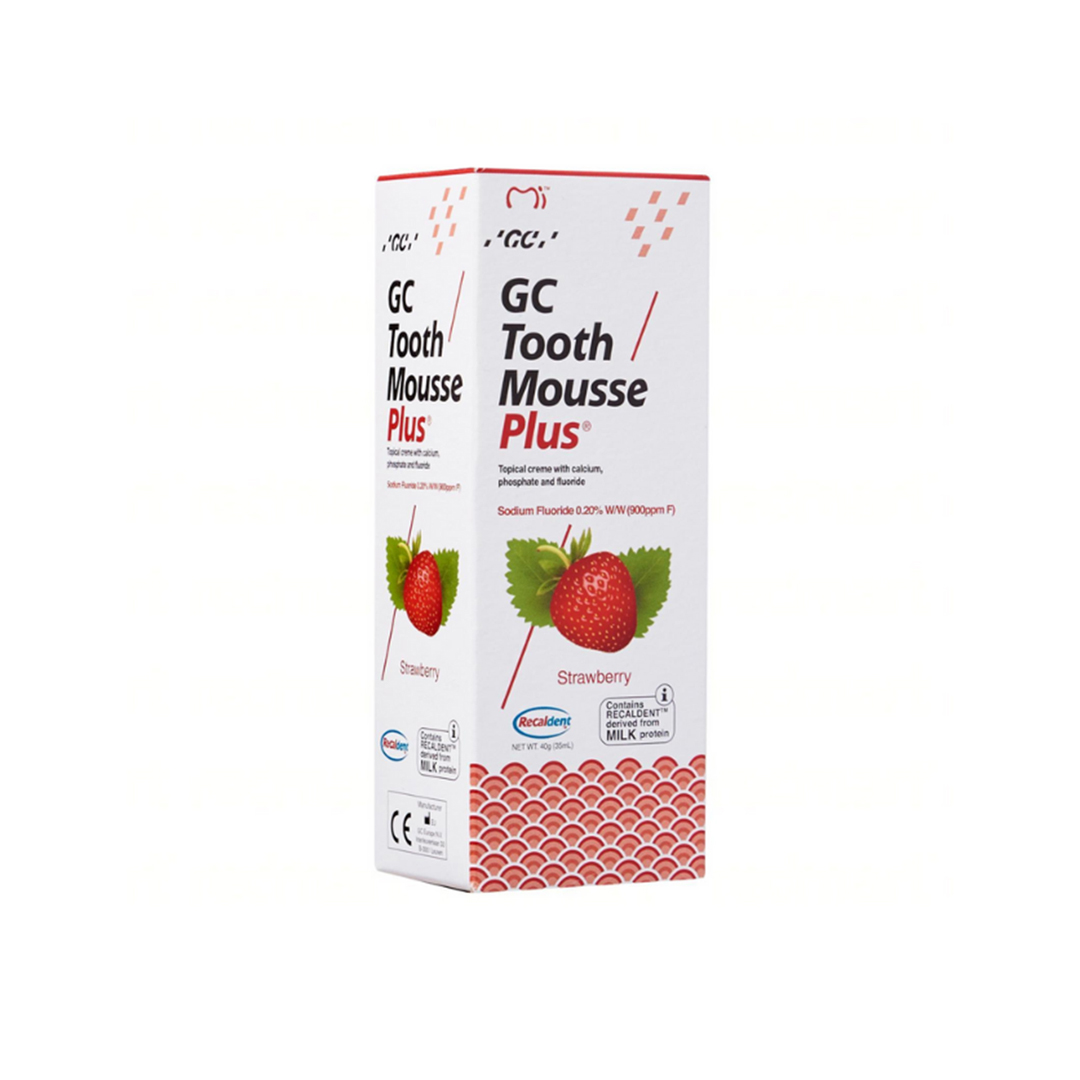 GC Tooth Mousse Plus Strawberry Topical Creme 40g Tubes