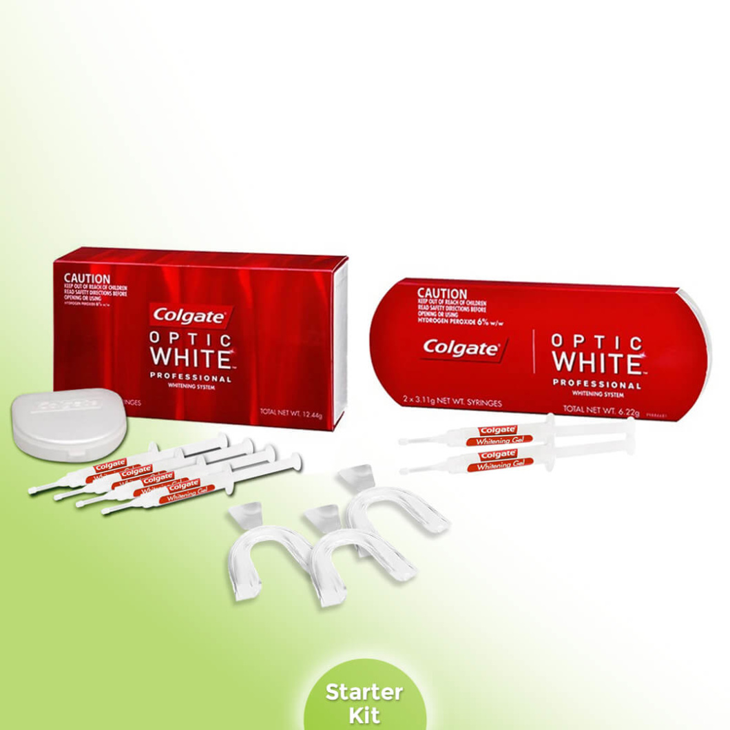 peroxide gel colgate syringes thermoform teeth