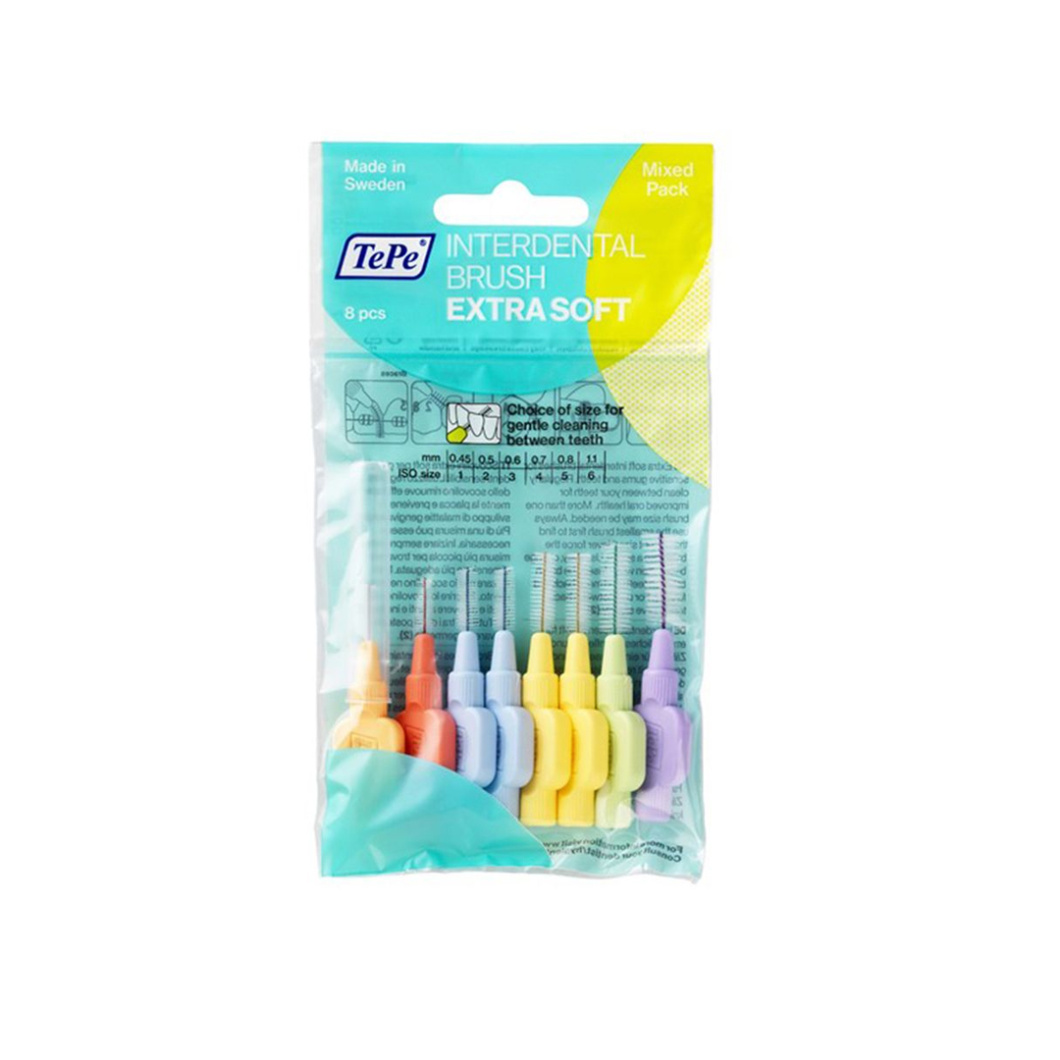 TePe Interdental Brush Extra Soft Size 16 Mixed Pack The House of