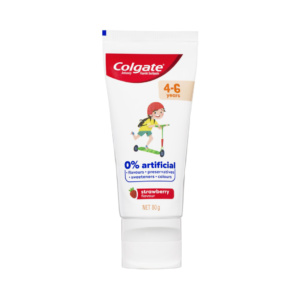 3colgate Kids 0 Artificial Anticavity Toothpaste 4 6 Yrs 80g Tube Thehouseofmouth