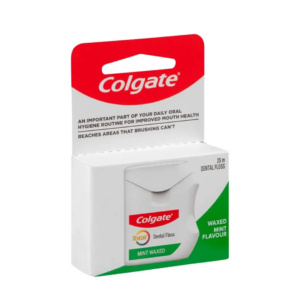 Colgate Dental Floss Waxed Mint 1