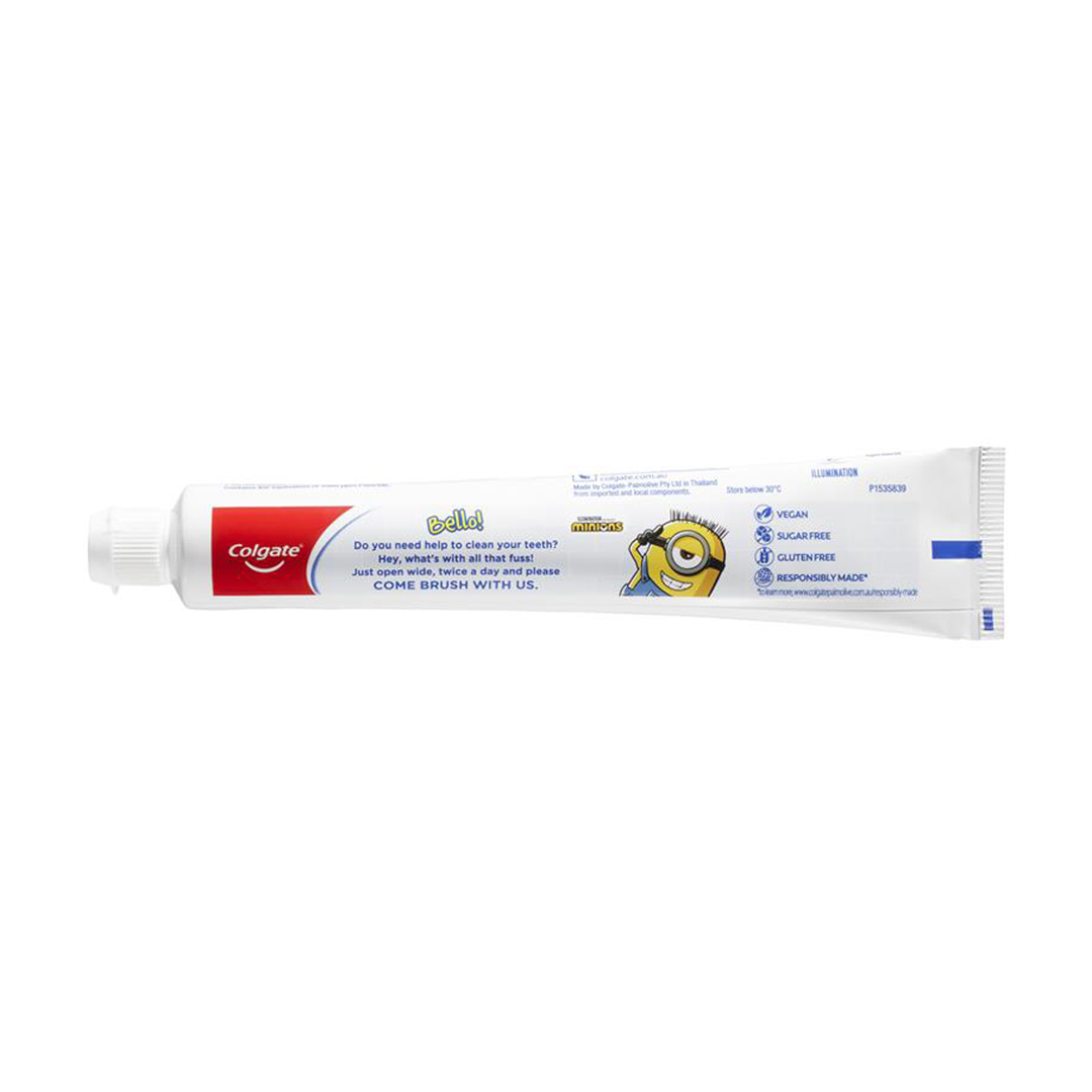 Colgate Minions Childrens 6+ Years Toothpaste 110g Tubes Tube2 Thehouseofmouth