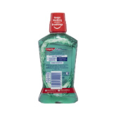 Colgateplaxfreshmint Alcoholfreemouthwash500ml Back Thehouseofmouth