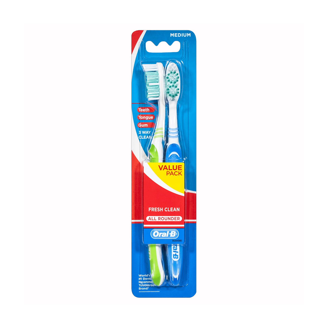 Oral-B Fresh & Clean Toothbrush, Soft, Extra Value 6x Pack - 6 toothbrushes