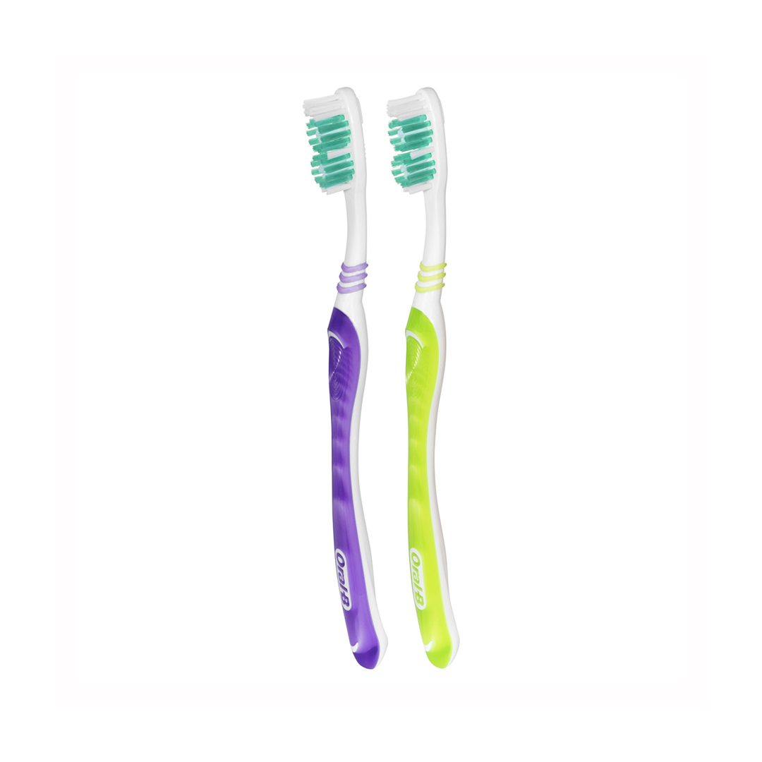 Oral B Fresh Clean Soft Toothbrush 2pk Back Thehouseofmouth Copy