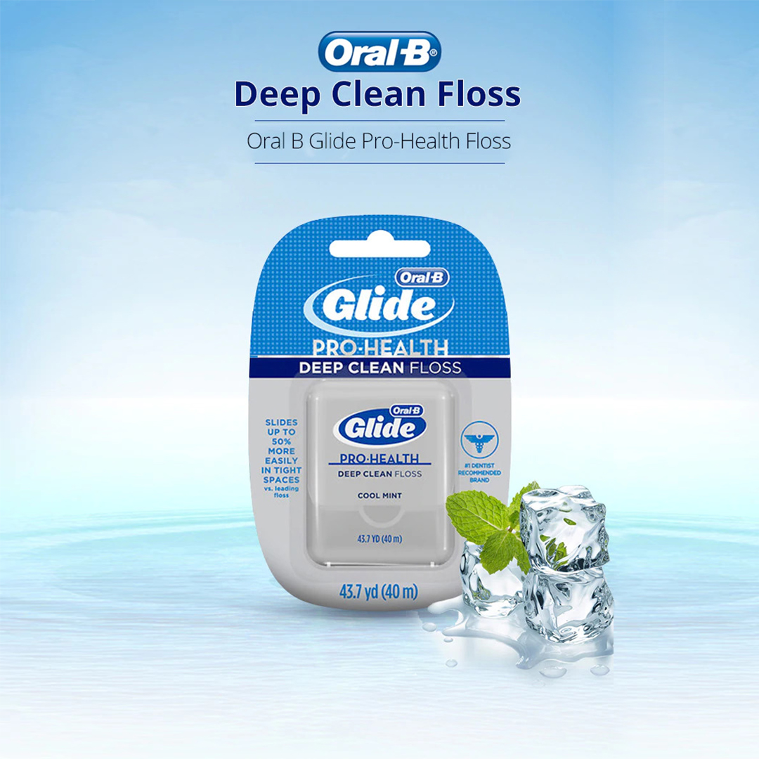 Oral B Glide Pro Health Deep Clean Floss 40m Promo Thehouseofmouth