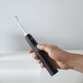 Philips Sonicare Protective Clean Plaque Black Electric Power Toothbrush Hx6800 06 Promo1 Thehouseofmouth