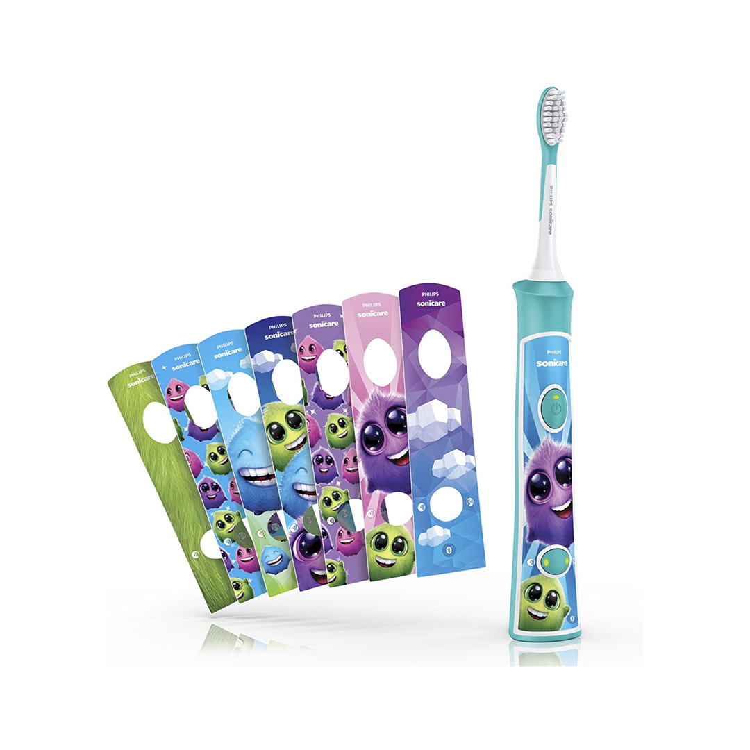 Philips Sonicare For Children Aqua Power Electric Childrens Toothbrush Hx6321 03 Handle3 Thehouseofmouth Copy
