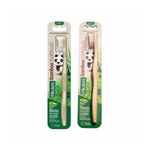 Piksters Bamboo Plant Based Bristles Soft Toothbrush Copy