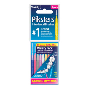 Piksters Interdental Brushes - Variety 9pk
