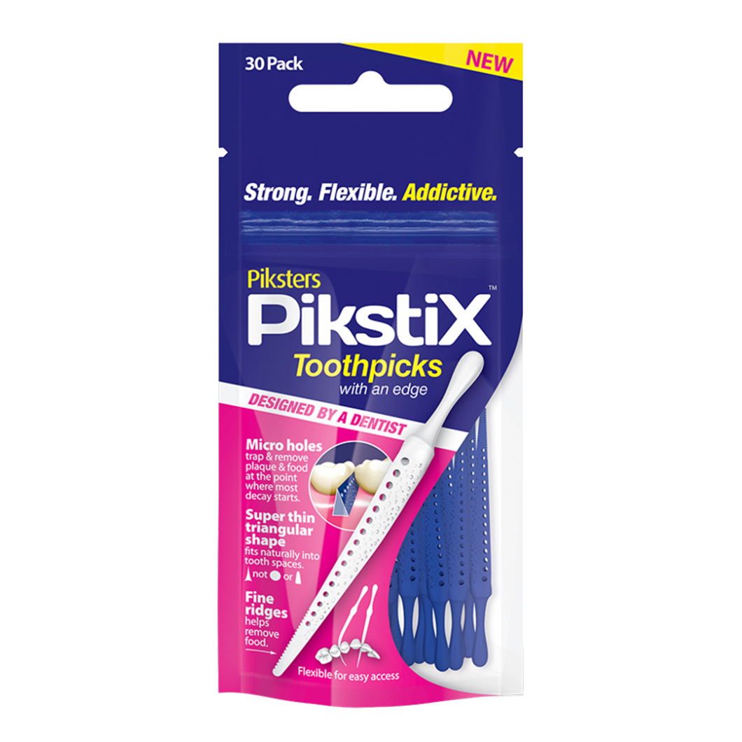 Piksters Pikstix Interdental Plastic Toothpicks 30pk The House of Mouth™