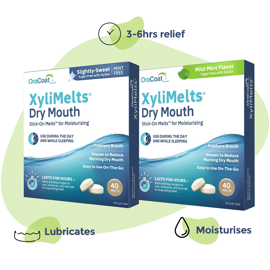 xylimelts, dry mouth lozenges, discs
