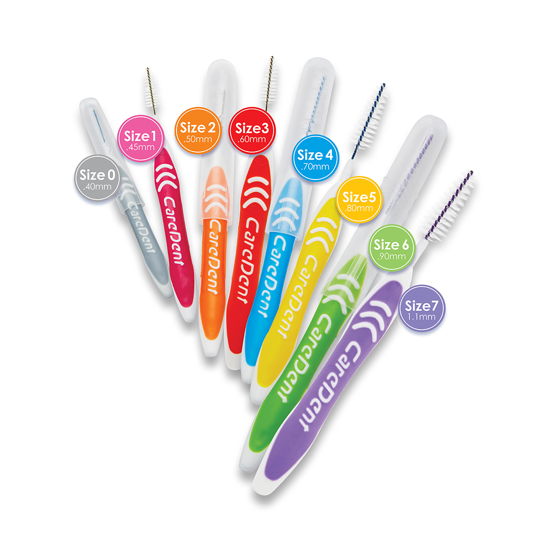 Caredent Picnix Interdental Brush 20pk Size 3 Red The House of Mouth™