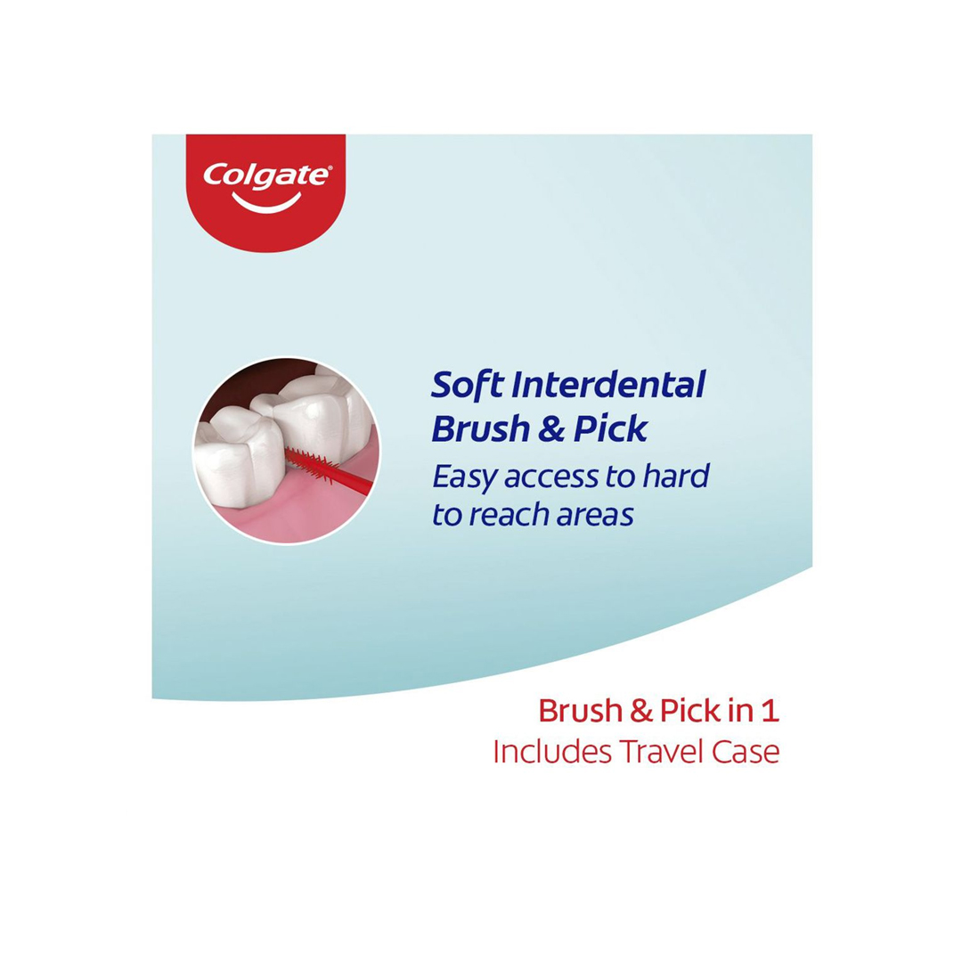 Colgate Interdental Brush Pick Soft X 40 Promo2 Thehousofmouth