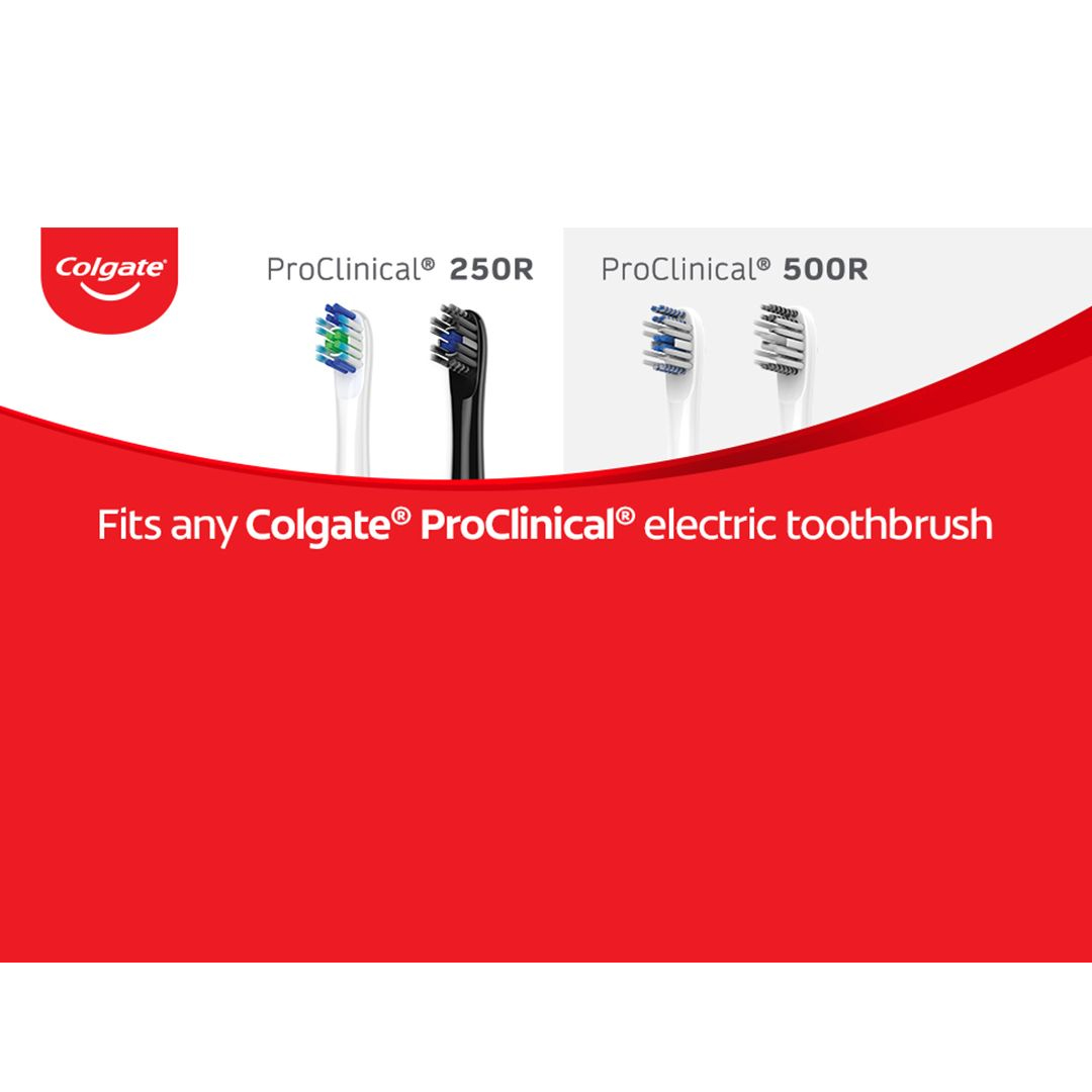 Colgate Pro Clinical 360 Deep Clean Brush Heads 2 Pack