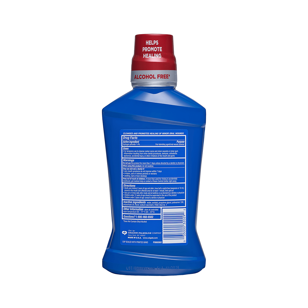 Colgate Peroxyl Oral Cleanser Alcohol Free Rinse 236ml The House of