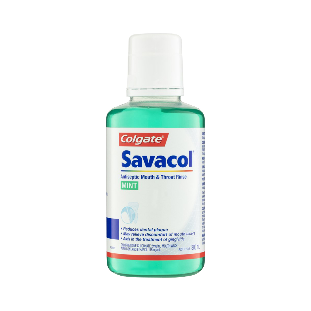 Colgate Savacol Mouthwash Original 300mL The House of Mouth™