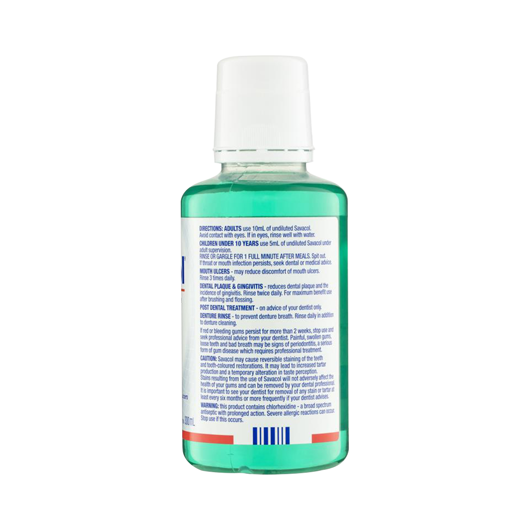 Colgate Savacol Mouthwash Original 300mL The House of Mouth™