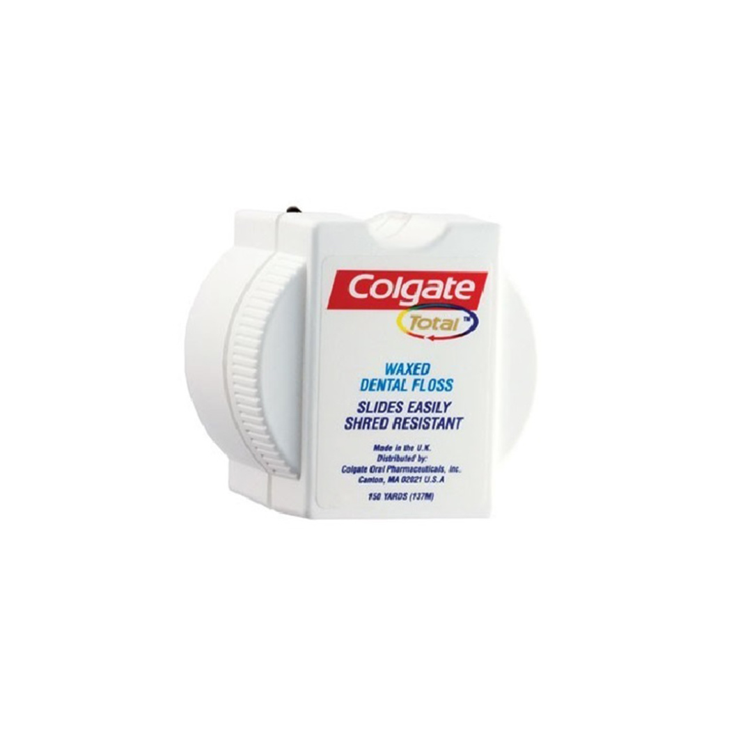 Colgate Total Mint Waxed Dental Floss Dispenser 137m The House of Mouth™