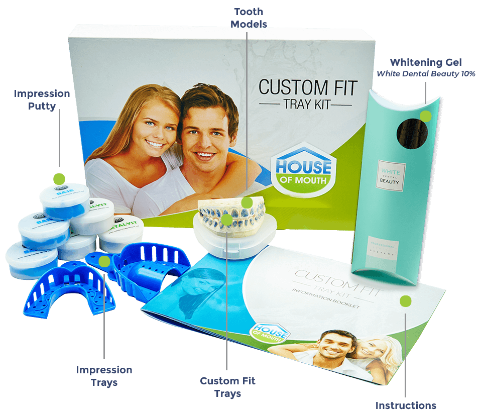 Customfit White Dental Beauty10package