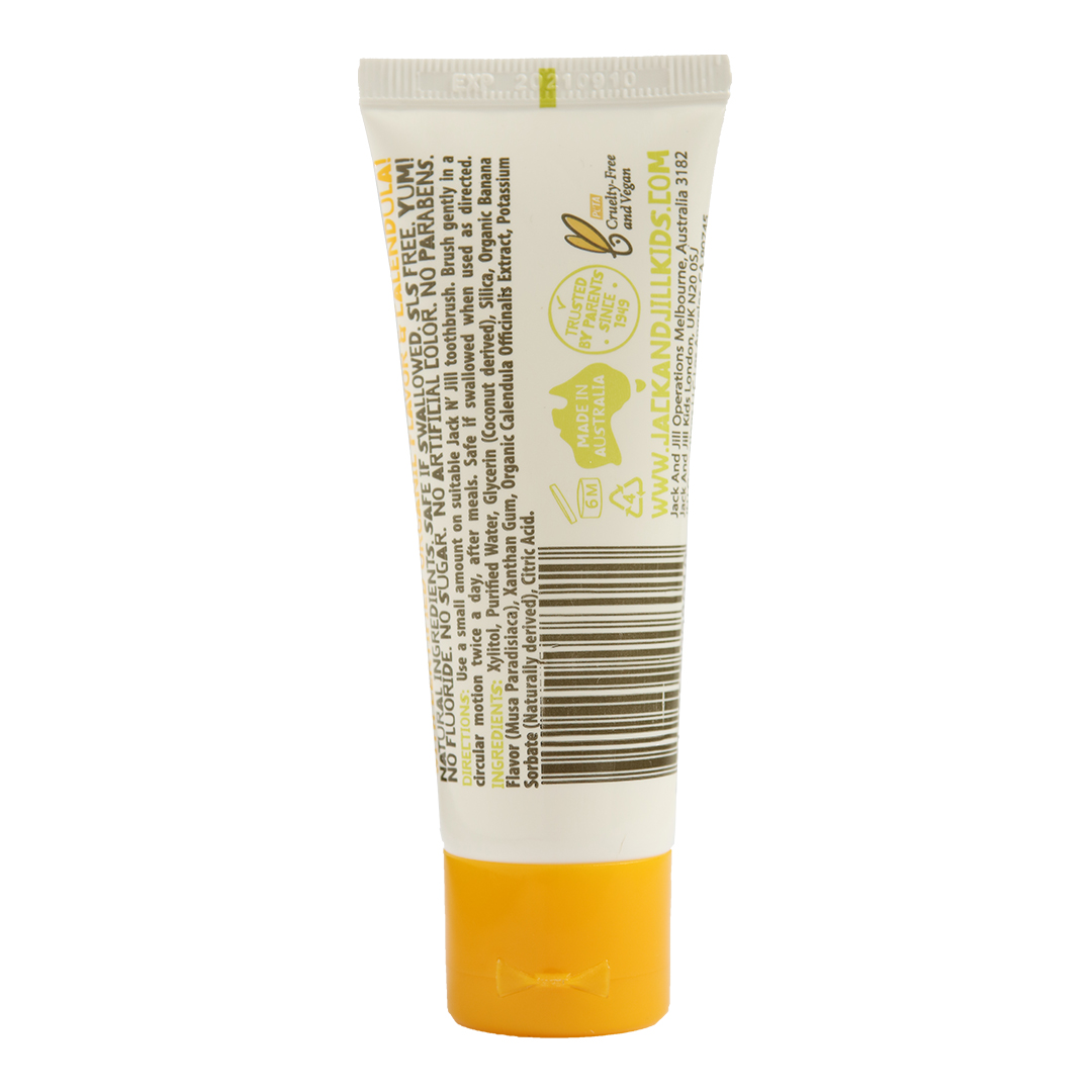 Jack N' Jill Natural Toothpaste Banana 50g The House of Mouth™