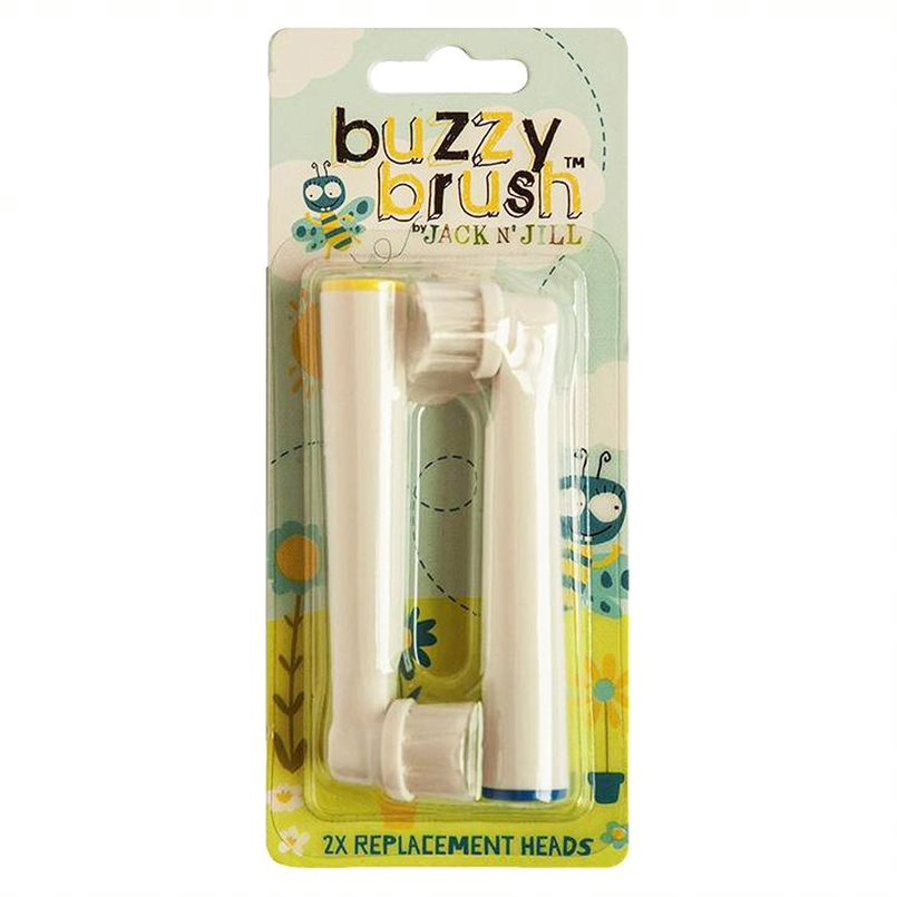 Wellbeing Island Buzzy Brush Replacement Heads 2 Pack 28034845311055