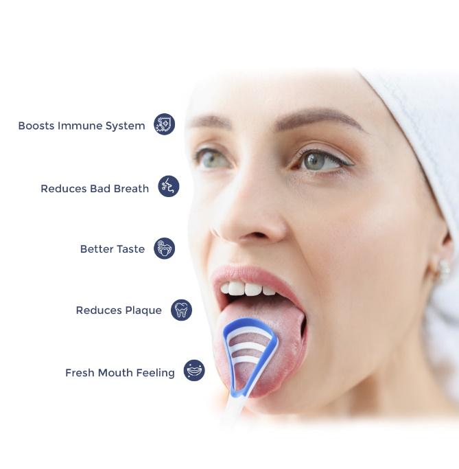 TePe Tongue Cleaner, Help Reduce Bad Breath