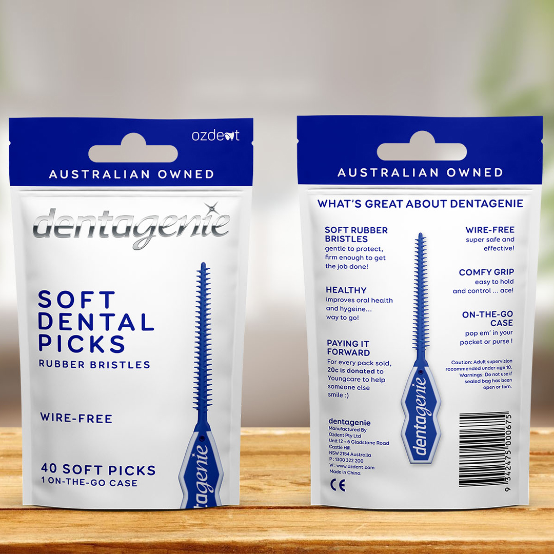 Dentagenie Soft Dental Picks 40pk The House of Mouth™