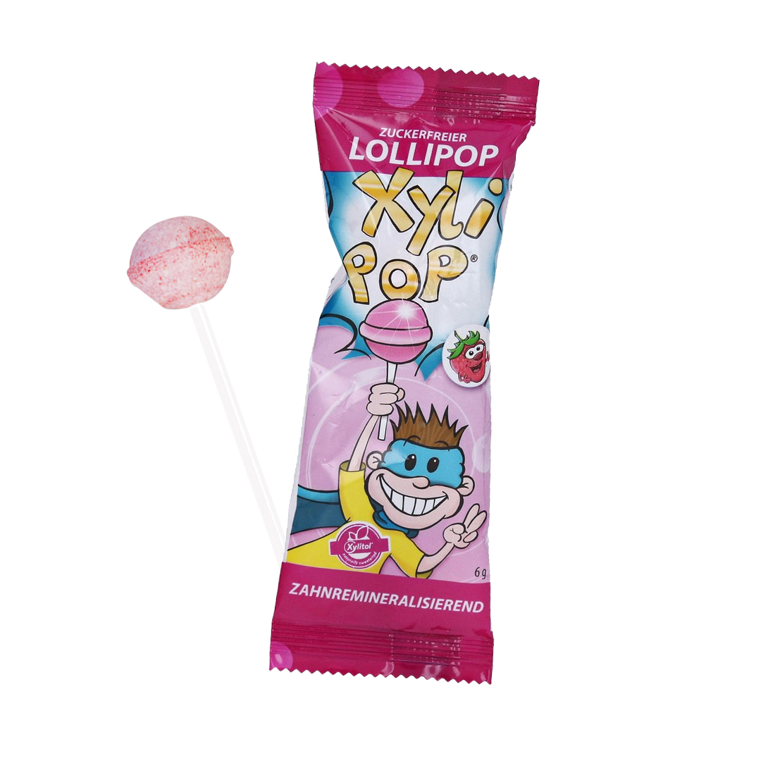 Xylipops Sugar Free Xylitol Lollipops Strawberry