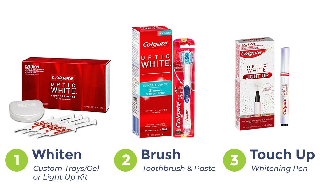 Colgate Optic White Teeth Whitening Gel