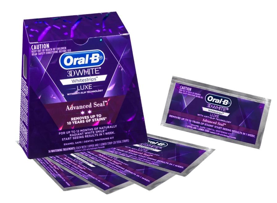 Oral B 3d White Strips Luxe Advanced Seal