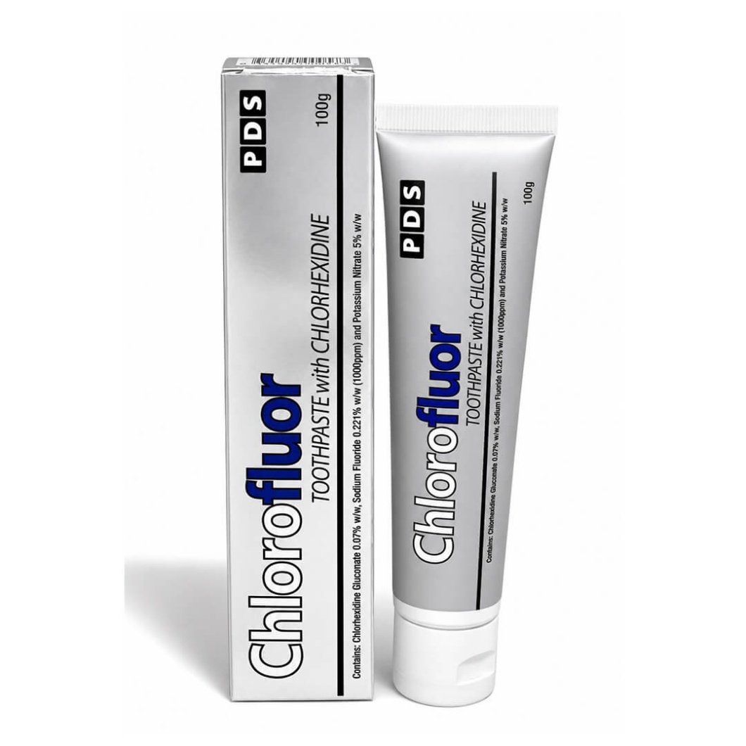 Pds Chlorofluor Toothpaste With Chlorhexidine (100g) | The House Of Mouth