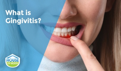 Woman Showing What Gingivitis Is