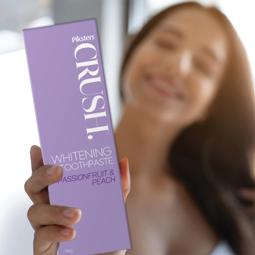 Piksters Crush Whitening Toothpaste Passionfruit