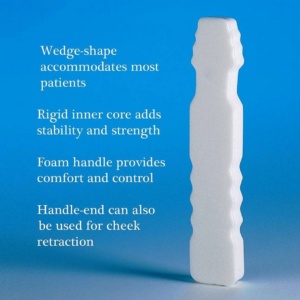Open Wide Mouth Rest Prop Wedge Shape Bite Block | The House Of Mouth