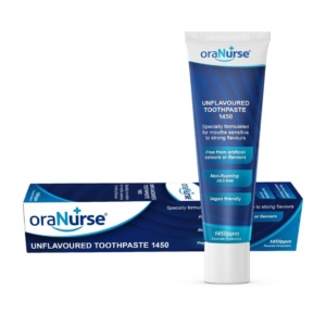 Oranurse Unflavoured Toothpaste 1450 Pack Of 3, 1450ppm Fluoride | The House Of Mouth