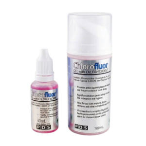 Chlorofluor Gel With Chlorhexidine (30ml / 100ml) | The House Of Mouth